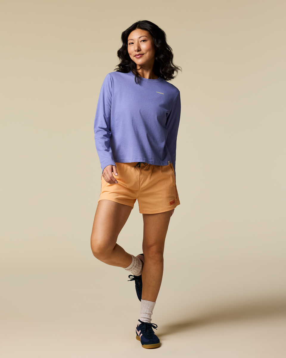 Flower Patch Long-Sleeve T-Shirt Women's | Comfortable Outdoor Top