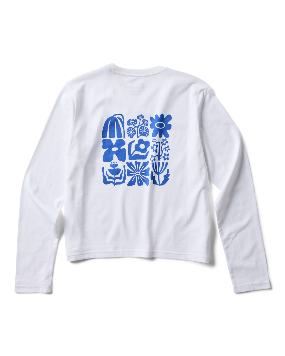 Flower Patch Long-Sleeve T-Shirt Women's | Comfortable Outdoor Top