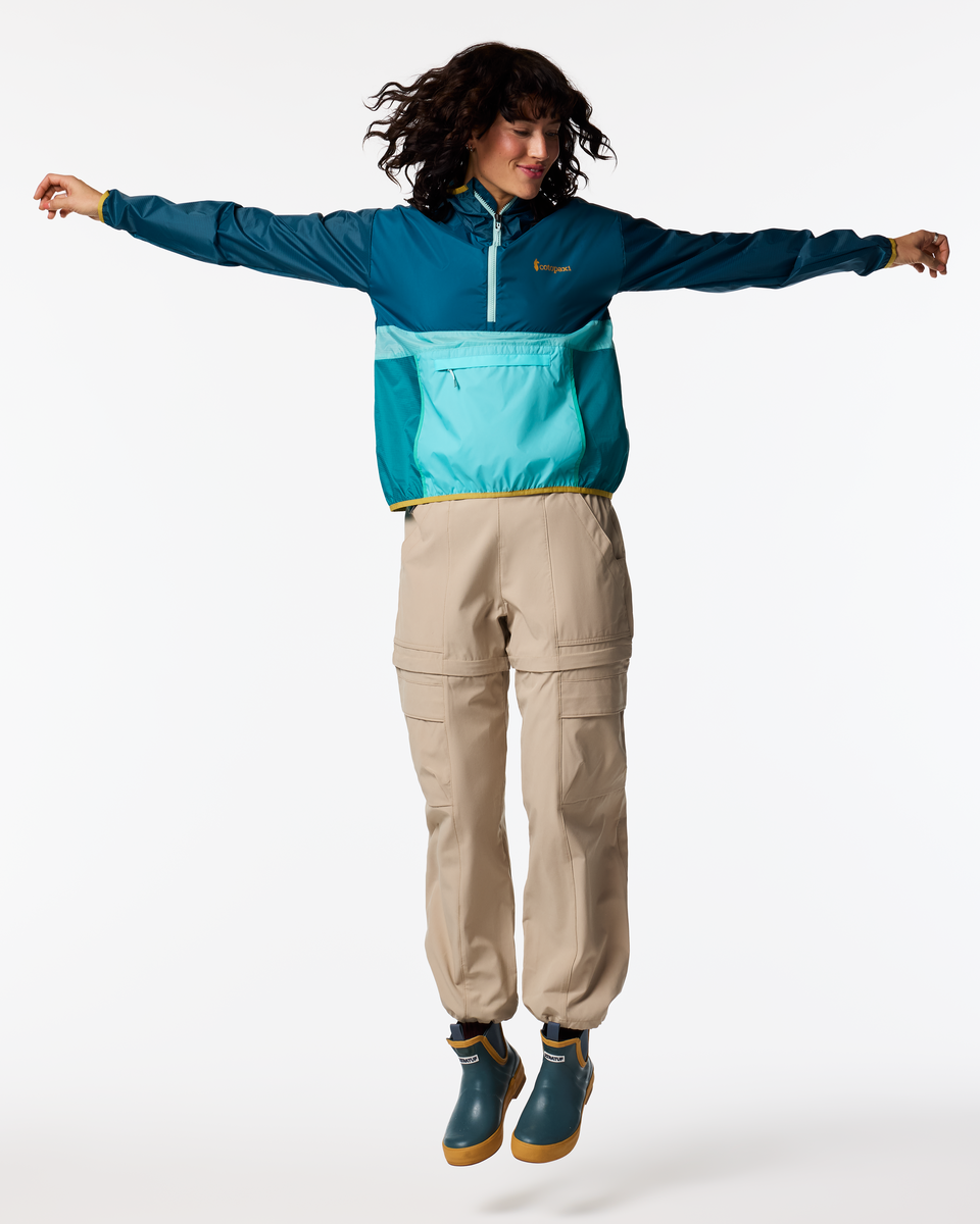 Teca Half-Zip Windbreaker Women's | Versatile Outdoor Layer