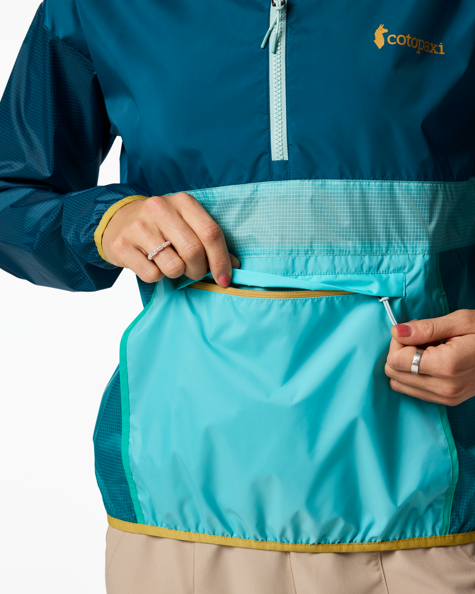 Teca Half-Zip Windbreaker Women's | Versatile Outdoor Layer